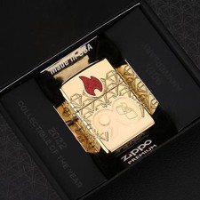 Accendino Zippo Originale Placcato Oro 90° Anniversario Edizione Limitata Accendino USA