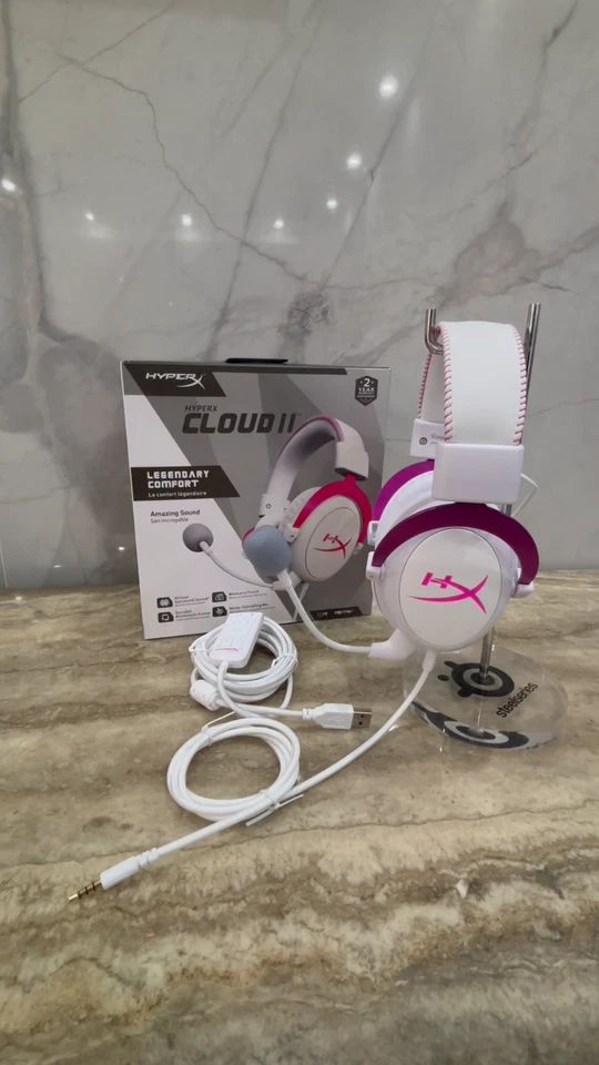 2025 NEW HyperX Cloud II Wired Over-Ear Gaming Headset - Image 2 of 4