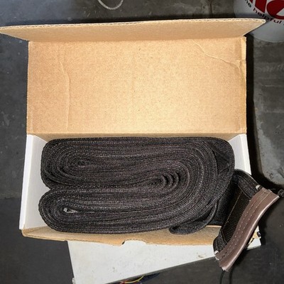 CK CC-3-22 Hose Cover 3'' X 22' Zippered Black Nylon