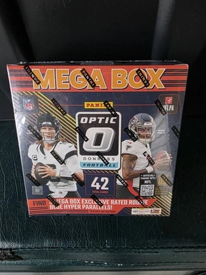 2024 Donruss Optic Panini Football MEGA BOX Drake Maye, Bo Nix, Williams RC!