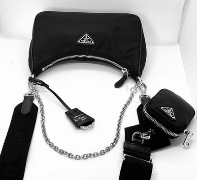 PRADA Re-Edition 2005 Re-Nylon Bag Shoulder Crossbody Bag / F1046