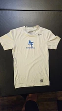 Air Force Falcons Football Nike Pro Combat Compression Shirt Youth L White