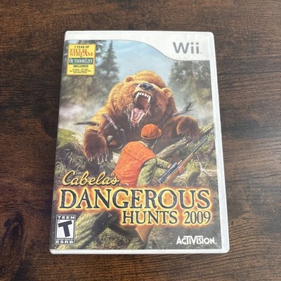 Cabela's Dangerous Hunts 2009 Activision (Nintendo Wii Disc Only)