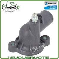 Thermostat Wasser Deckel Schwarz FüR Piaggio Vespa GTS 125 X7 EVO MP3