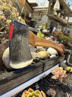 1.1 Plumb National Hatchet on Hickory with  New Permabond 