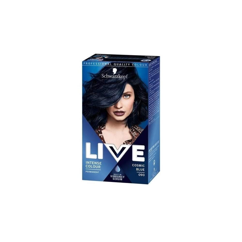 Schwarzkopf LIVE XXL Hair Dye 90 Cosmic Blue Permanent Color