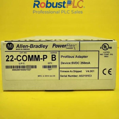 22-COMM-P AB PowerFlex PROFIBUS DP Adapter 22-COMM-P Ups express US Free Tax