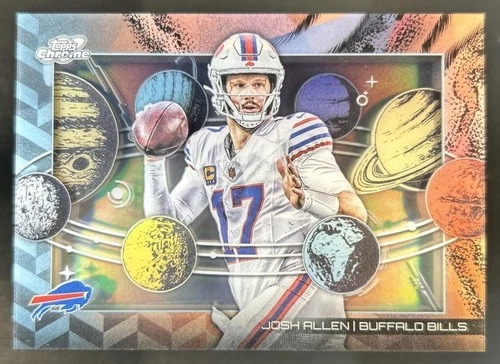 2025 Topps Cosmic Chrome Josh Allen Base (RAW)