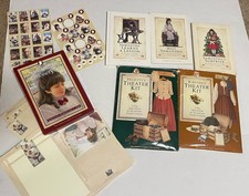American Girl Lot Vintage 1990s Pleasant Company Theater Stationary And Books
