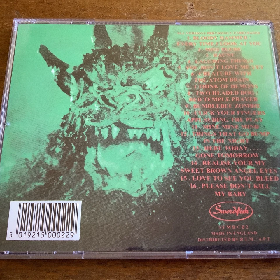 ROKY ERICKSON LOVE TO SEE YOU BLEED CD ALBUM NEW .H1 - Image 2 of 2