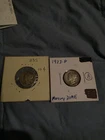 1923 P S Mercury 90% Silver U.S. Dimes Old Coins Lot Circulated Rare