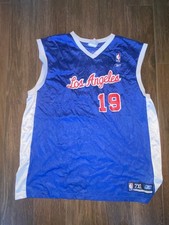 Vintage  Reebok NBA Los Angeles Clippers Sam Cassell Basketball 2XL Jersey