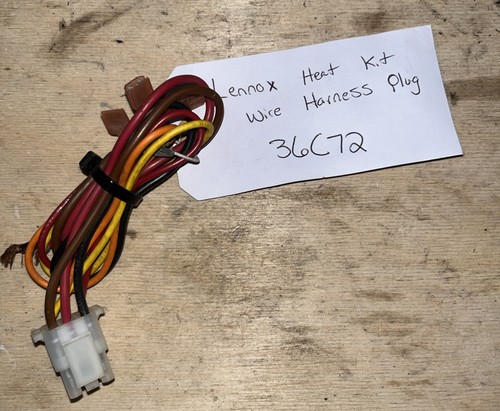 Lennox 36C72 Heat Kit Wire Harness Plug USED