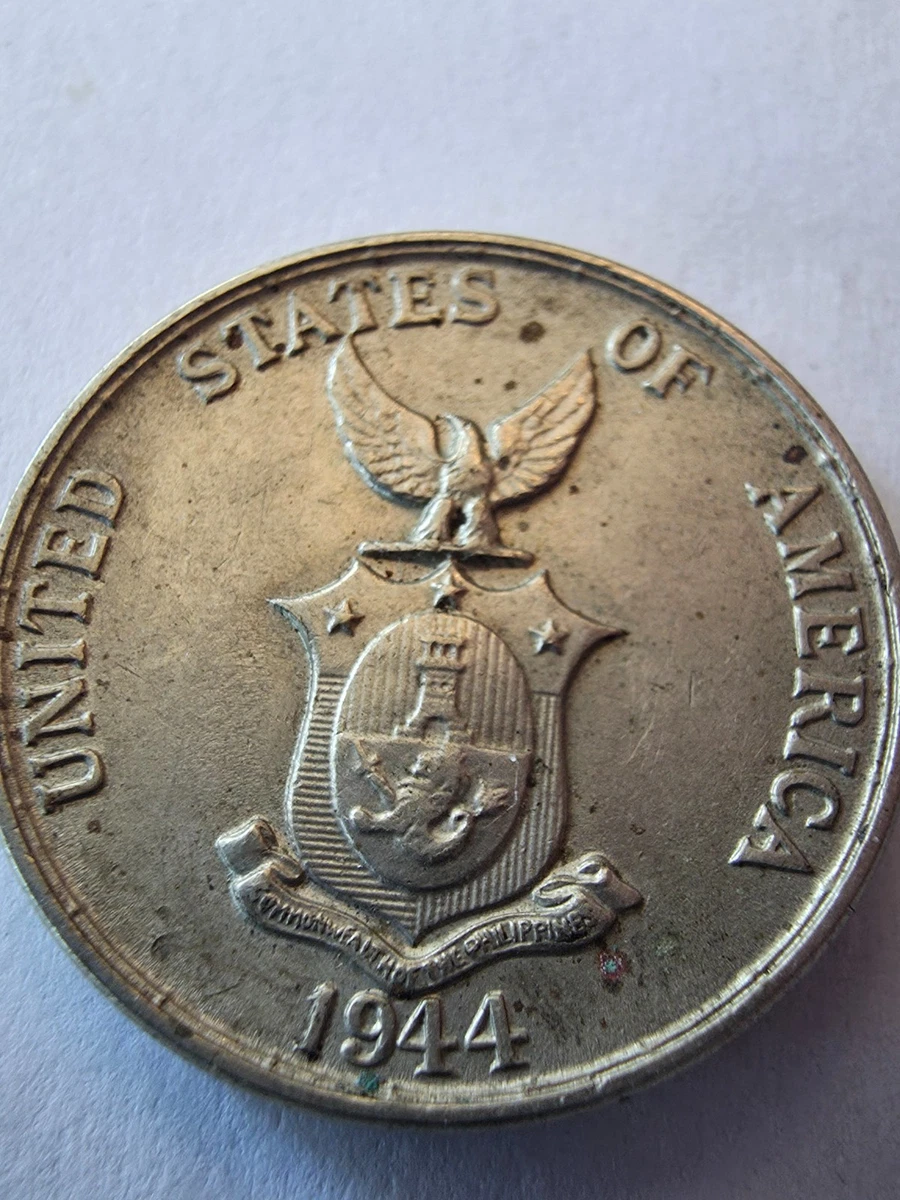 25+ Uncertified Silver 1944 Year U.S. Philippine Coins (1898-1946