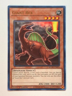 Yugioh Maximum Gold: El Dorado Giant Rex MGED-EN055 Rare NM/M