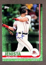 2019 Topps Pro Debut Green Auto #115 Greyson Jenista /99 Auto