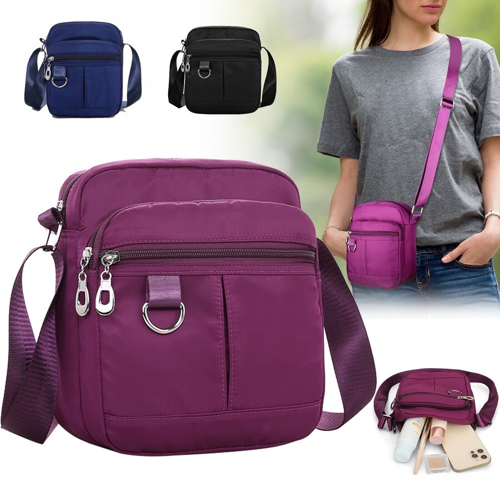 Waterproof Crossbody Shoulder Bag for Women,Ladies Messenger Purse & Handbag
