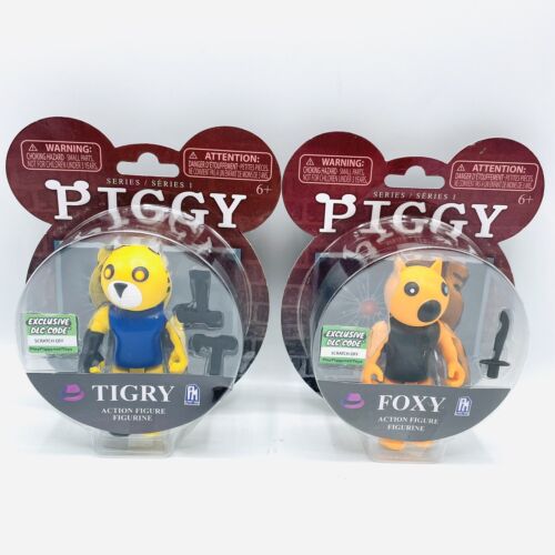 Action Figure Serie Piggy Roblox Com Dlc Code Novo Original