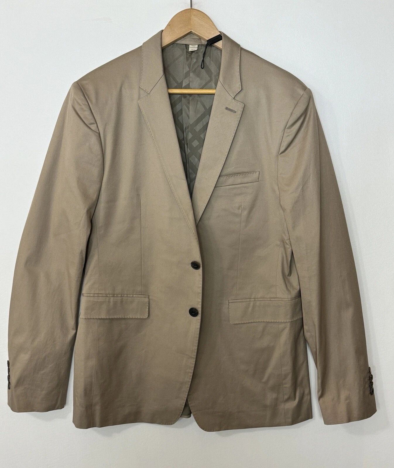 #201 Giacca sportiva Burberry London due bottoni cotone taglia 42 MADE IN ITALY