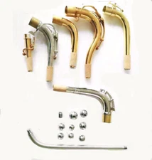 Saxophone Neck Repair Tools Kit Parts - stainless dent ball 9pcs+bent dent rod