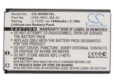 Replacement Battery For Royaltek 3.7v 1000mAh / 3.70Wh GPS, Navigator Battery