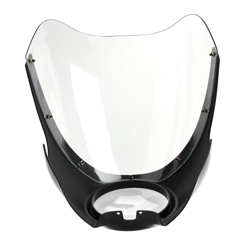 5 3/4 Headlights Lamp Mask Trim For Harley Sportster Dyna Cafe Racer
