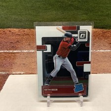 2022 Panini Donruss Optic Rated Rookie Seth Beer #58 Arizona Diamondbacks