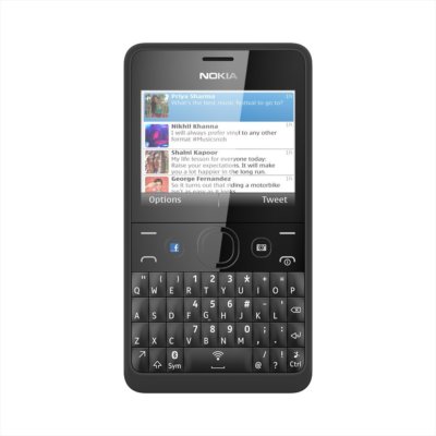 Nokia Asha 210 - Schwarz (entsperrt) Handy