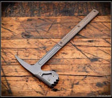 RMJ Tactical Snuggles Limited Ed. Tactical Hammer Tungsten S7 Steel Hyena Brown