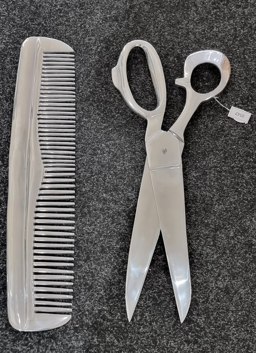 Artemio Clip-on Straight Scissors - Stainless Steel Sewing & Craft Scissors With Tweezers