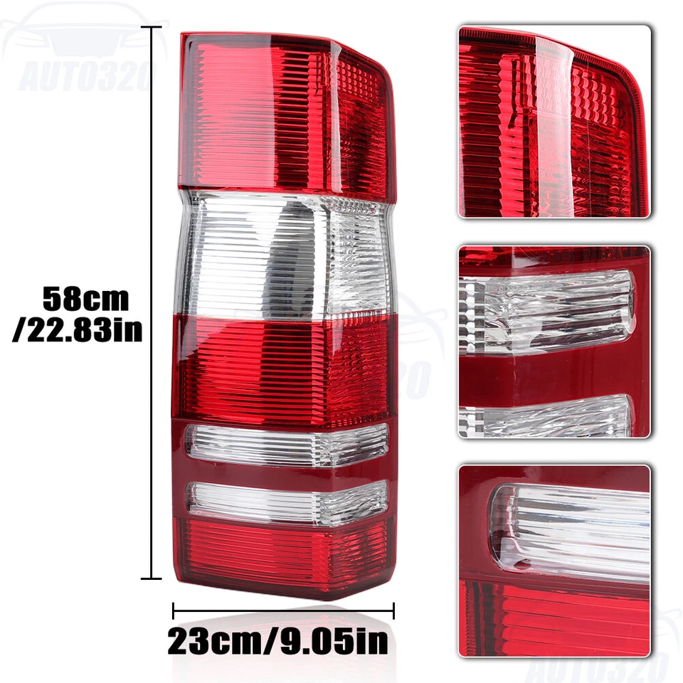 Pair Tail Light Fits Mercedes Sprinter 2500 3500 2007-2017 Rear Left&Right Side - Image 3 of 4
