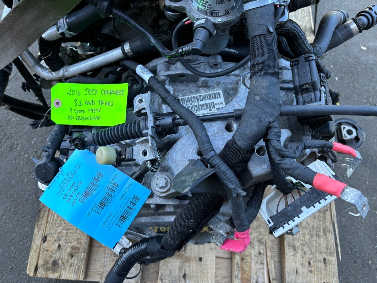 16 JEEP CHEROKEE 9sp AUTOMATIC TRANSMISSION FOR 3.2 14-17 48K | eBay