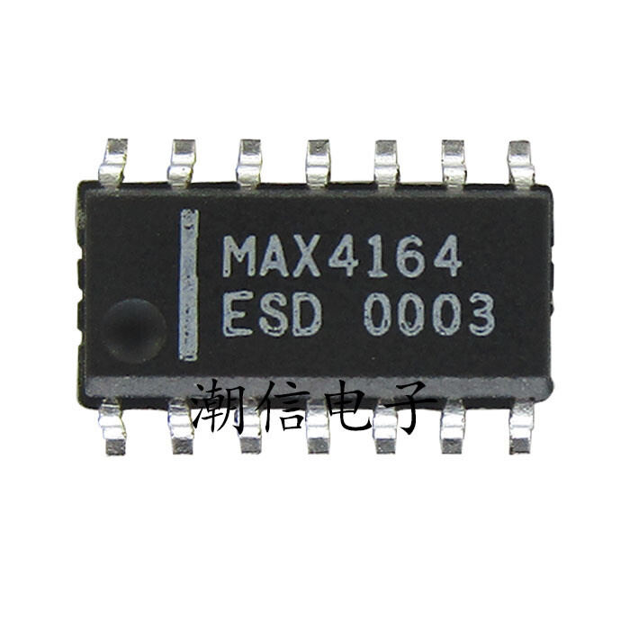 5pcs MAX4164ESD IC OPAMP MICROPWR R-TO-R 14-SOIC MAX4164 4164 MAX4164E #96-9
