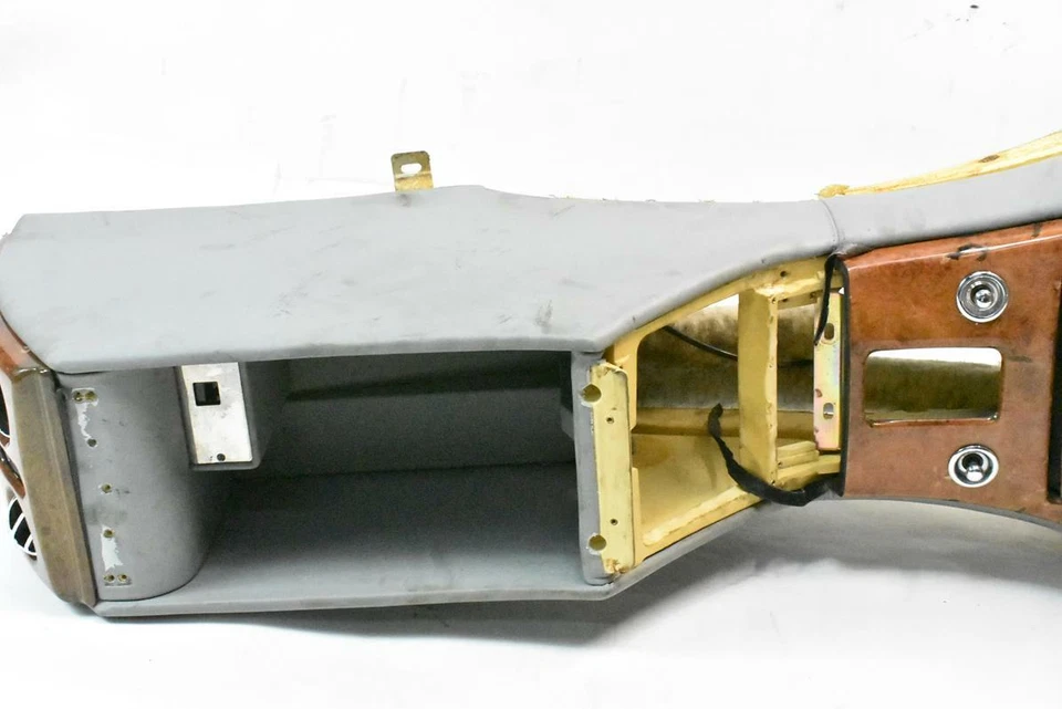 2001 Bentley Arnage Center Console With Wood Trim Gray OEM - Image 4 of 4