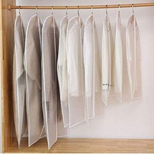 5 Pcs Hanging Garment Bag, Peva Garment Protector Covers, Garment Covers