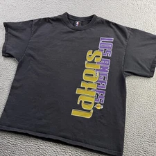 Vintage Los Angeles Lakers Shirt Mens 2XL UNK NBA SHAQ KOBE Y2K Basketball