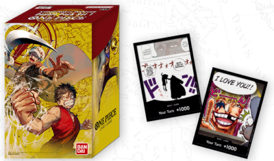 BANDAI ONE PIECE TCG: DOUBLE PACK SET VOLUME 1 [DP-01] NEW/FACTORY