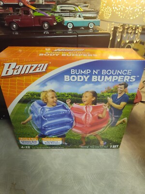 BANZAI: Bump N' Bounce Body Bumpers, A Game of Bumping & Bopping, 2 Bumpers
