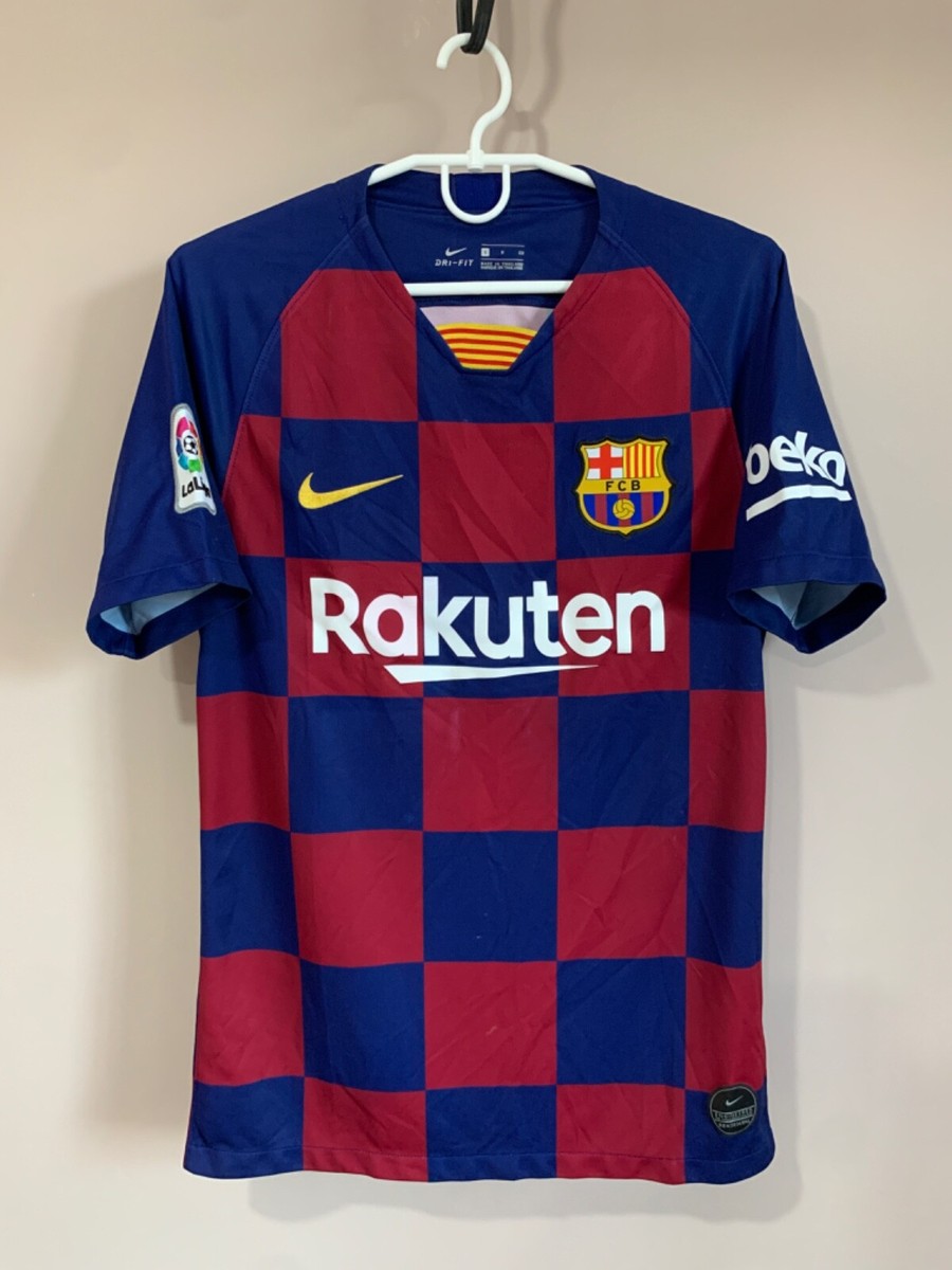 Barcelona 2019/20 Home Football Shirt Nike Soccer Jersey Size S | eBay