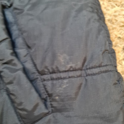 Vintage Umbro Jacket Mens 2XL XXL Blue Puffer Quilted Football Down Long Winter - Picture 7 of 11