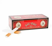Zig Zag Full Flavor 100mm Cigarette Tubes (5 Boxes) 200 Count Per Box
