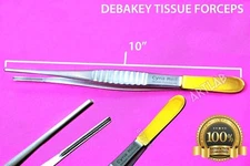 PASSIVATED ARTERY TISSUE FORCEPS DEBAKEY FORCEPS 10" ATRAUMATIC SURGICAL TOOL