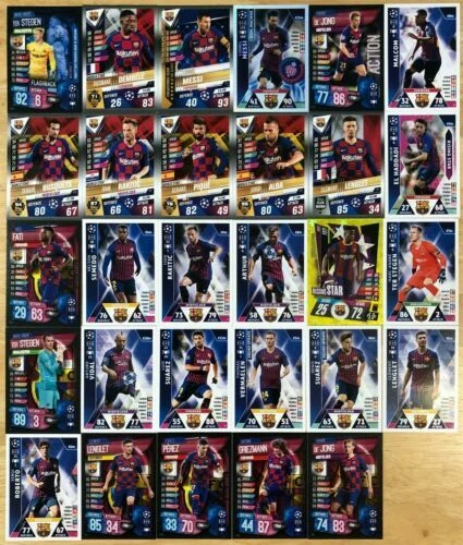 FC Barcelona Football Sports Trading Cards