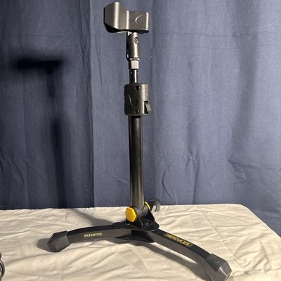 Hercules Stands MS300B Low Profile Straight Microphone Stand with EZ Mic Clip