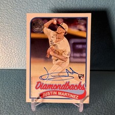 2024 Topps - 1989 Autographs Justin Martinez Diamondbacks Rookie Autograph