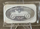 VINTAGE 1973 MADISON MINT FINE SILVER ART BAR - STANLEY ROADSTER
