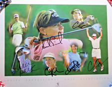 2002 LPGA Autographed Poster 16x20