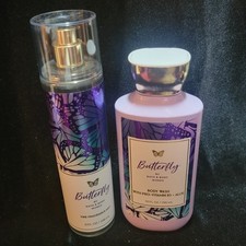 Bath and Body Works "BUTTERFLY" Fine Fragrance Mist and Body Wash