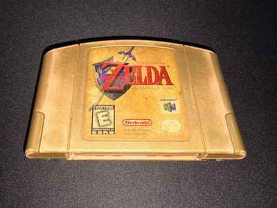 The Legend Of Zelda Ocarina Of Time GOLD COLLECTORS EDITION N64