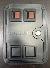 Arcade1Up Coin Door Panel Red Slots